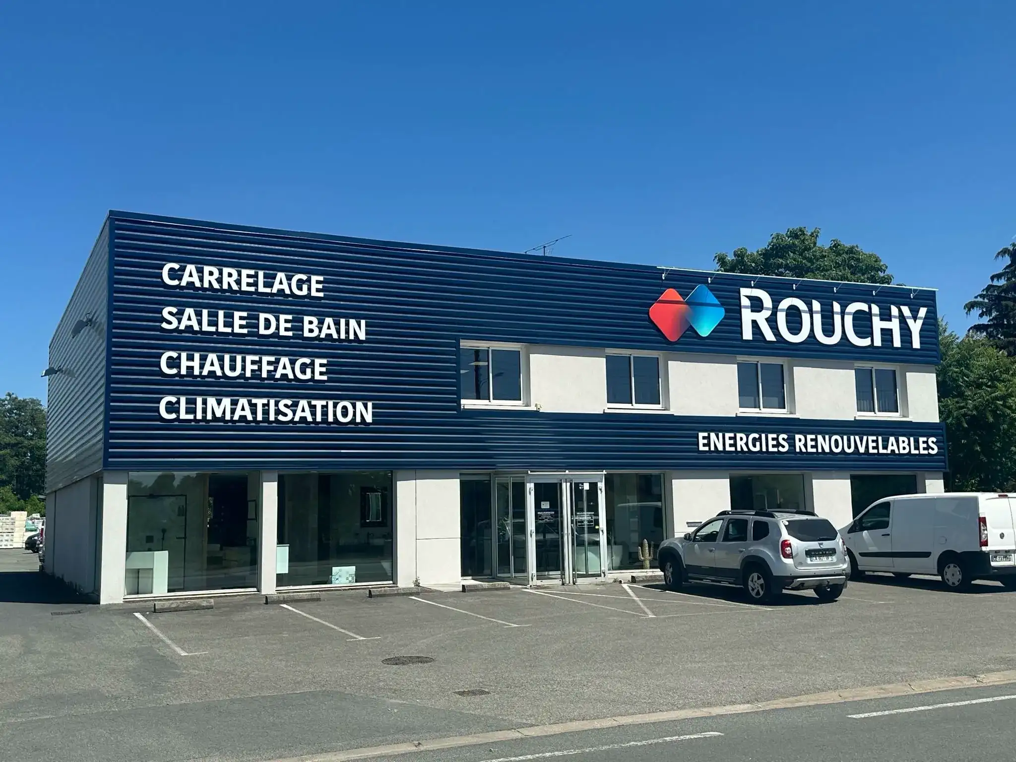 Devanture magasin Rouchy de Montluçon